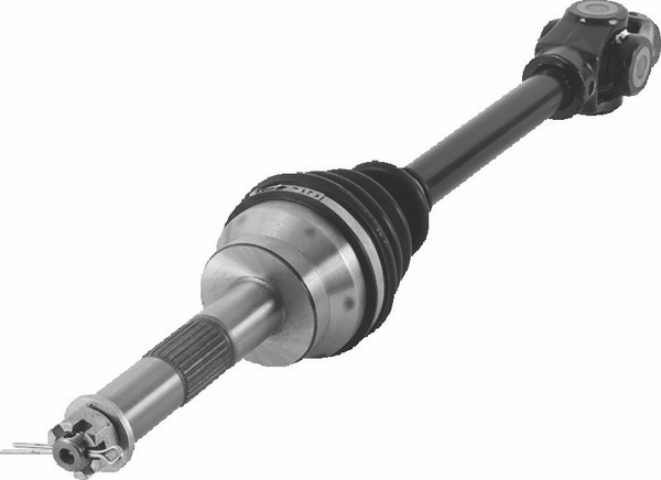 QuadBoss 95-97 Polaris Big Boss 400L 6x6 Front Left Replacement Axle - 609441