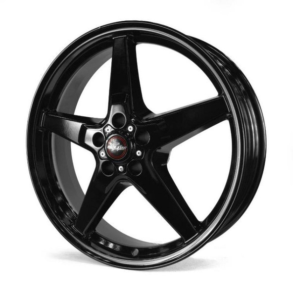 Race Star 92 Drag Star Bracket Racer 20x6 5x115BC 3.20BS Gloss Black Wheel - 92-060446B