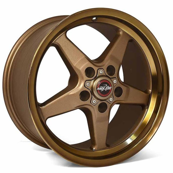 Race Star 92 Drag Star Bracket Racer 15x8 5x4.75bc 5.25bs Bronze Wheel - 92-580250BZ
