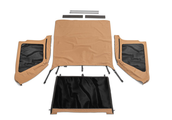 Rampage 1997-2006 Jeep Wrangler(TJ) Frameless Soft Top Kit - Spice - 109517