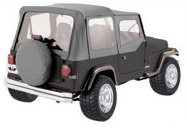Rampage 1976-1983 Jeep CJ5 Complete Top - Grey Denim - 68111