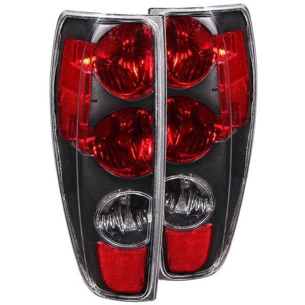 ANZO 2004-2012 Chevrolet Colorado Taillights Black - 211007