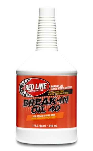 Red Line Break-In Oil 40 - Quart - 16004