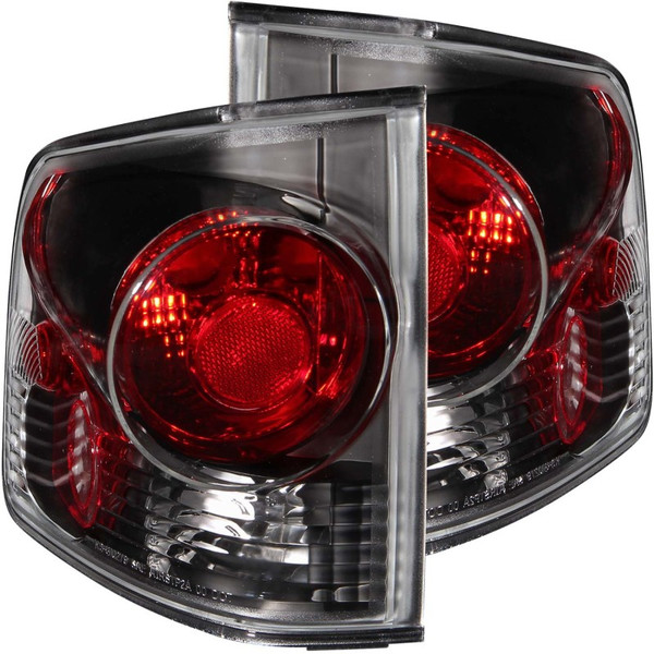 ANZO 1995-2005 Chevrolet S-10 Taillights Dark Smoke 3D Style - 211165