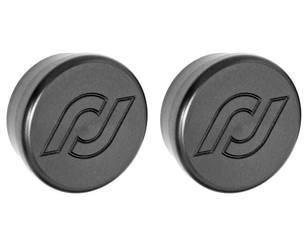 RockJock JK Frame Tube Plugs Frame Front CNC Machined Black Delrin - RJ-600001-101