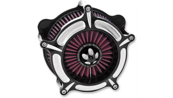 Roland Sands Design Turbine Air Cleaner - Contrast Cut - 0206-2039-BM