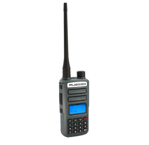 Rugged Radios Rugged GMR2 PLUS - GMRS / FRS Two Way Handheld Radio Grey - GMR2-PLUS