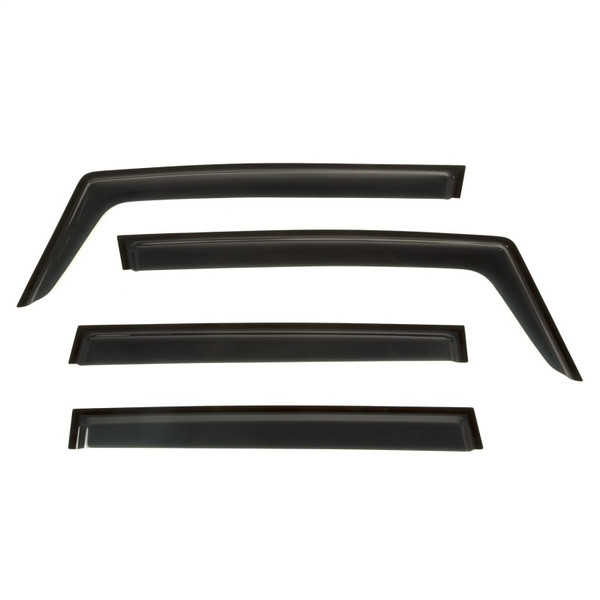 Rugged Ridge Window Visor 4-pc set Black 15-18 Renegade BU - 11349.15
