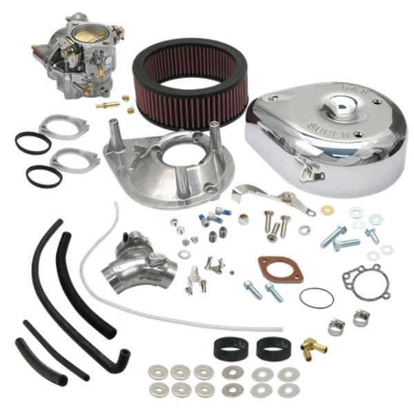 S&S Cycle 84-92 BT Models Super E Carburetor Kit - 11-0407