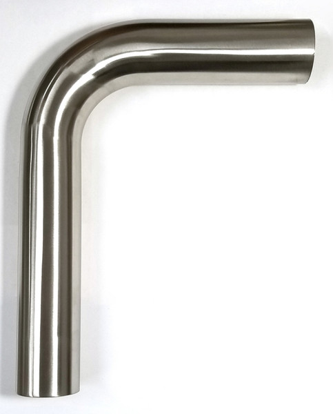 Stainless Bros 3in Diameter 1.5D / 4.5in CLR 90 Degree Bend 5in leg/8in leg Mandrel Bend - 601-07656-1150