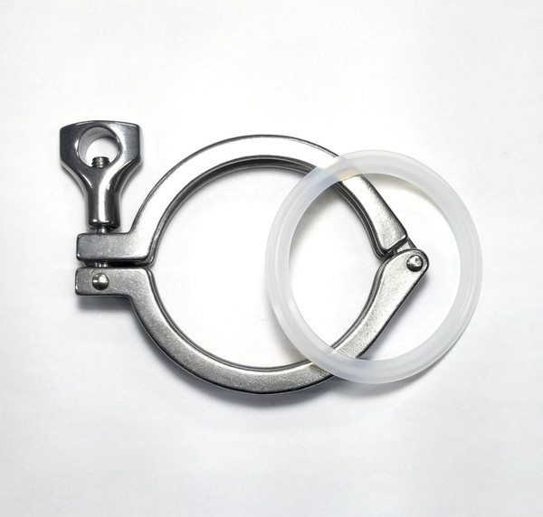 Stainless Bros 3.0in Stainless Steel Fit Up clamp - 619-07600-0100