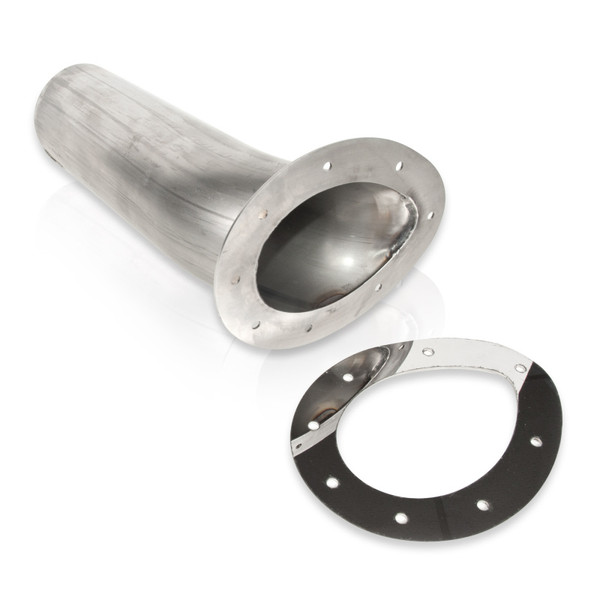 Stainless Works Teardrop Through-Body Tip (3.5in) - ST2812