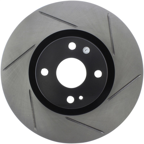 StopTech 16-17 Mazda MX-5 Front Driver Side Slotted Sport Brake Rotor - 126.45092SL