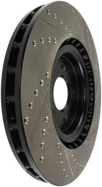 StopTech Slotted & Drilled Sport Brake Rotor - 127.46076R