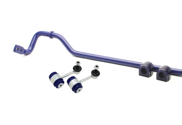 SuperPro 2015 Audi A3 Quattro Premium Rear 22mm Adjustable Sway Bar and HD End Link Kit - RC0052RZ-22KIT