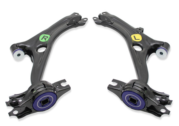 SuperPro 2016 Honda Civic EX Front Lower Control Arm Set w/ Bushings - TRC1030
