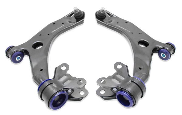 SuperPro 10-14 Mazda3 Front Lower Control Arm Set W/ Sp Bushings - TRC1051