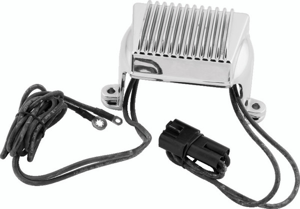 Twin Power 97-01 FLH FLT Voltage Regulator Chrome Replaces H-D 74505-97 - 498293 Twin Power 97-01 FLH FLT Voltage Regulator Chrome Replaces H-D 74505-97 - 498293