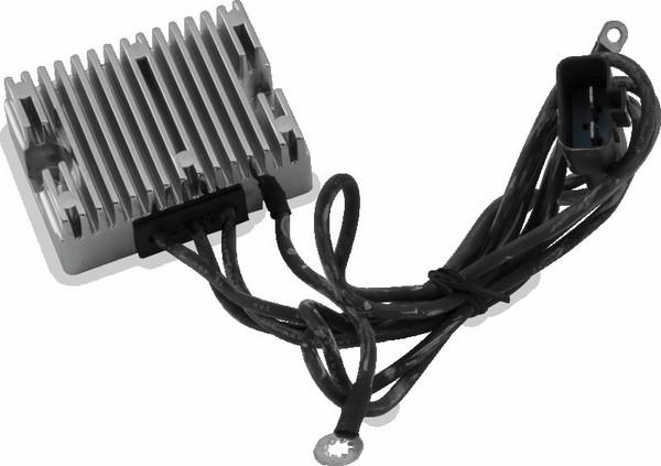 Twin Power 99-03 FXD Voltage Regulator Chrome Replaces H-D 74518-99A 32 Amp - 498299