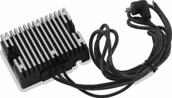 Twin Power 81-88 Big Twin Voltage Regulator Black Replaces H-D 74516-86 22 Amp - 498309