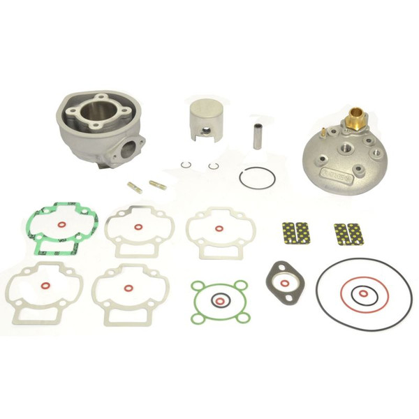 Athena 14 Aprilia SR Interzone E Carburetor 47.6mm Bore 12mm Pin Flat Piston BB Cyl Kit w/Head Bore - 082500