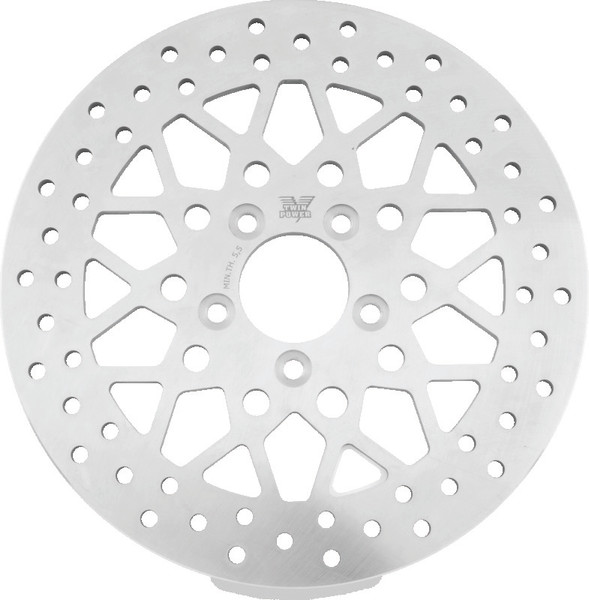 Twin Power 08-Up FLH FLT Rear 11.8 Solid Rotor Mesh - 666830