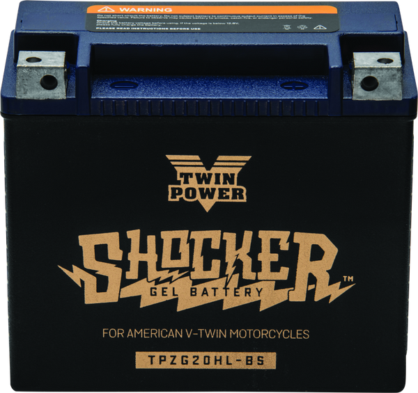 Twin Power YTX-20HL Shocker Gel Battery Replaces H-D 65989-97A 310 CCA - 781234