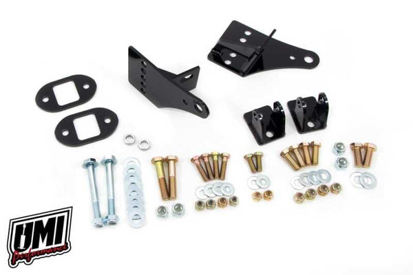 UMI Performance 78-88 GM G-Body Rear Coilover Bracket Kit Bolt-In Brackets Only - 3049