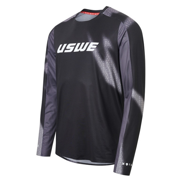 USWE Kalk Off-Road Jersey Adult Black - Medium - 80951021999105