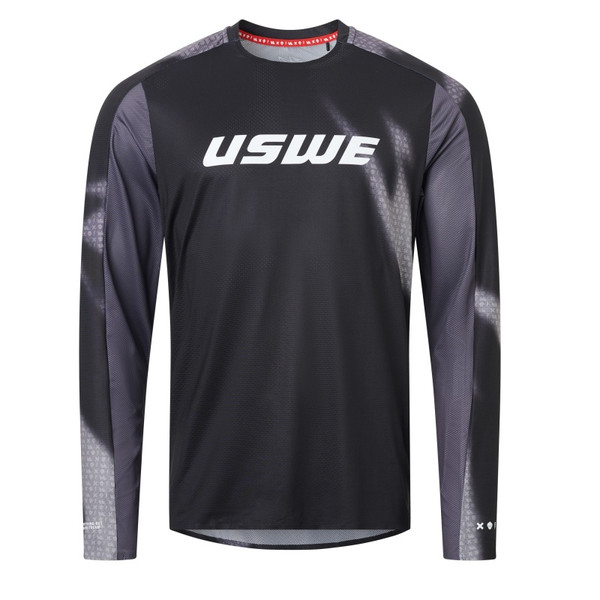 USWE Kalk Off-Road Jersey Adult Black - Large - 80951021999106