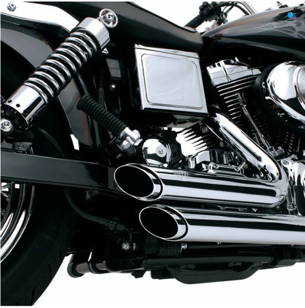 Vance & Hines HD Dyna 91-05 Shortshot Staggered Full System Exhaust - 17213