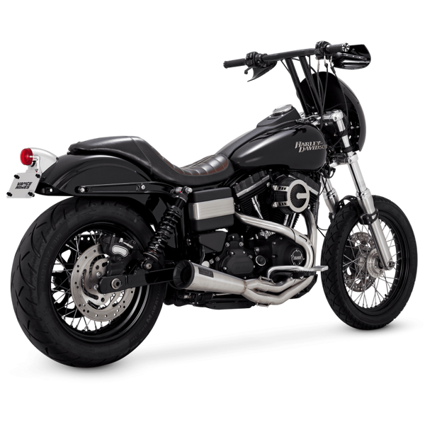Vance & Hines HD Dyna 91-17 Upsweep SS 2-1 PCX Full System Exhaust - 27325