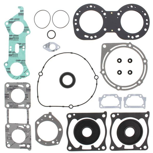 Vertex Pistons 98-05 GP 800 Wave Runner/00-01 XL 800 Wave Runner Complete Gasket Kit w/ Seals - 611607