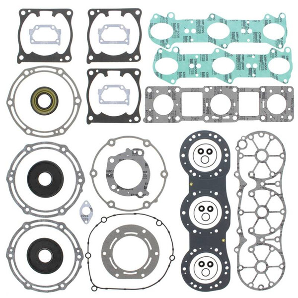 Vertex Pistons 00-02 GP 1200 Wave Runner/99-00 XL 1200 Wave Runner Complete Gasket Kit w/ Seals - 611608