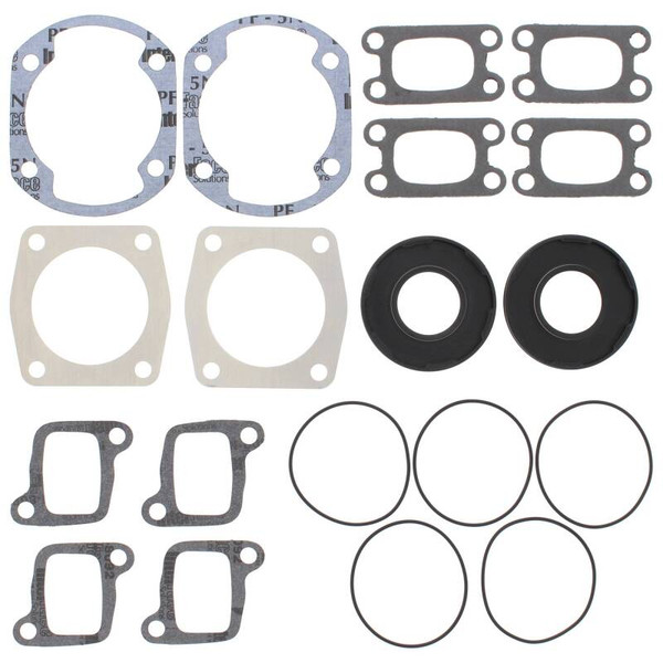 Vertex Pistons 93-94 Safari L 380cc/90-92 Safari Scout 380cc Complete Gasket Kit w/ Seals - 711023C