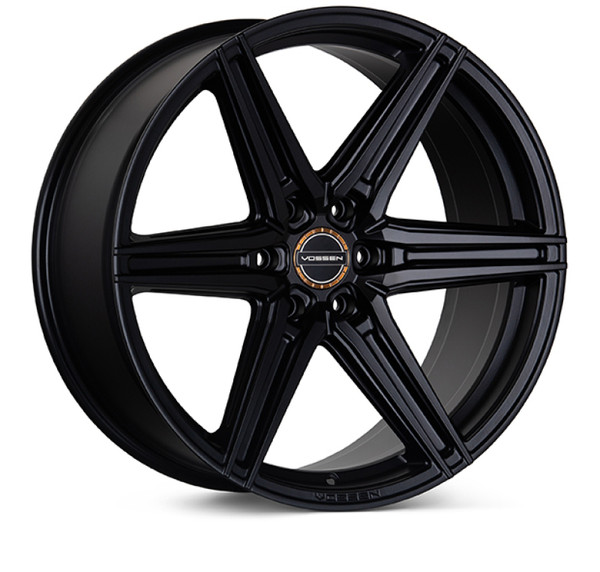 Vossen HF6-2 24x10 / 6x135 / ET25 / Deep Face / 87.1 - Satin Black Wheel - HF62-4F45