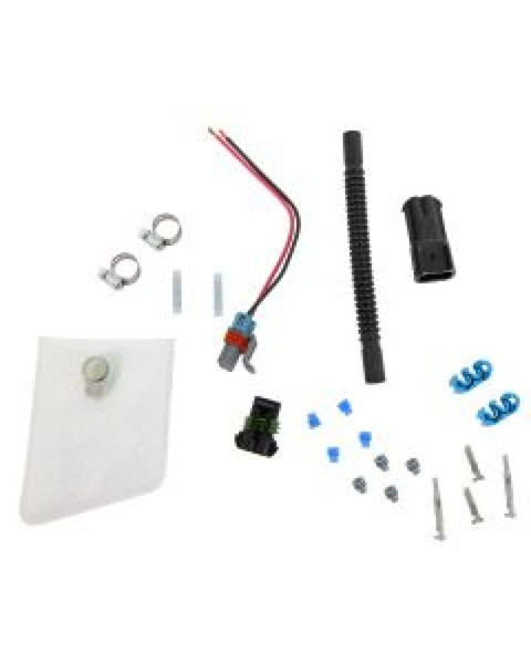 Walbro Universal Installation Kit: Fuel Filter/Wiring Harness/Fuel Line for F90000267 E85 Pump - 400-1168