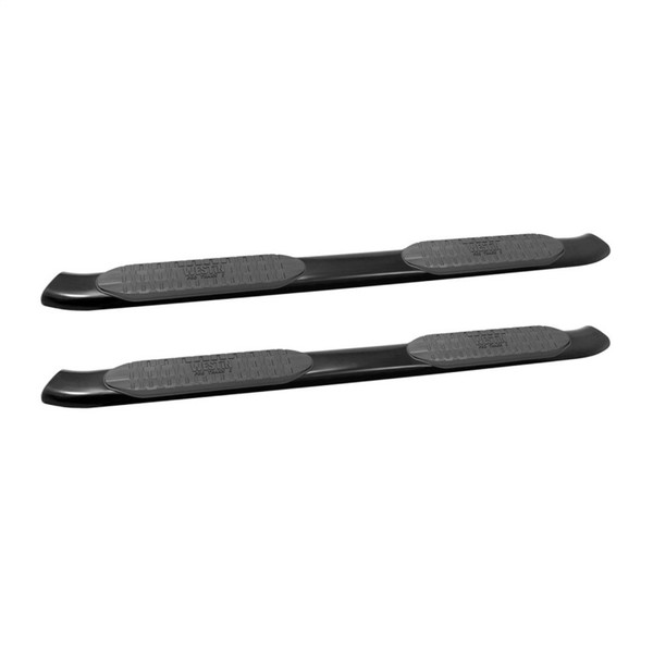 Westin 2014-2018 Chevy Silverado 1500 Crew Cab PRO TRAXX 5 Oval Nerf Step Bars - Black - 21-53725