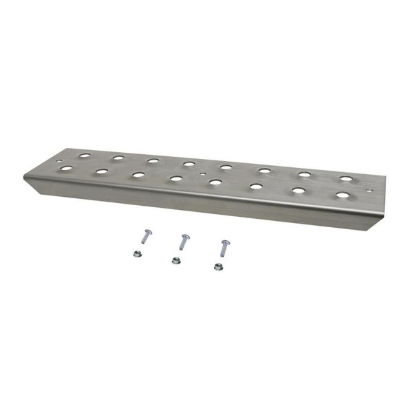 Westin 15in Step Plate w/screws (Set of 2)- Stainless Steel - 56-100015