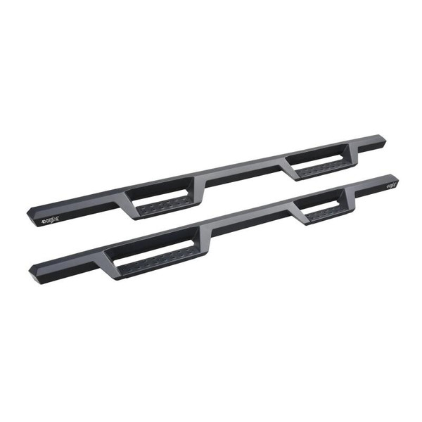 Westin 2019 Chevrolet Silverado / GMC Sierra 1500 Crew Cab Drop Nerf Step Bars - Textured Black - 56-14135