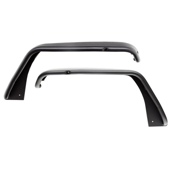 Westin 18-20 Jeep Wrangler JL / 20 Gladiator Tube Fenders - Front - Textured Black - 62-1025
