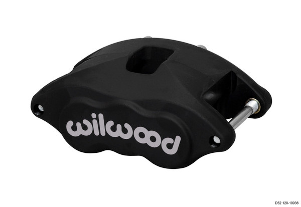 Wilwood Caliper-D52-Black Ano 2.00/2.00in Pistons 1.28in Disc - 120-10936
