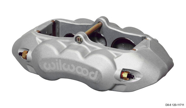 Wilwood Caliper-D8-6 R/H Front Clear 1.88/1.38/1.25in Pistons 1.25in Disc - 120-11711