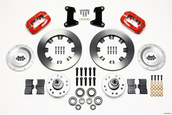 Wilwood Forged Dynalite Front Kit 12.19in Red 74-80 Pinto/Mustang II Disc Spindle only - 140-10440-R
