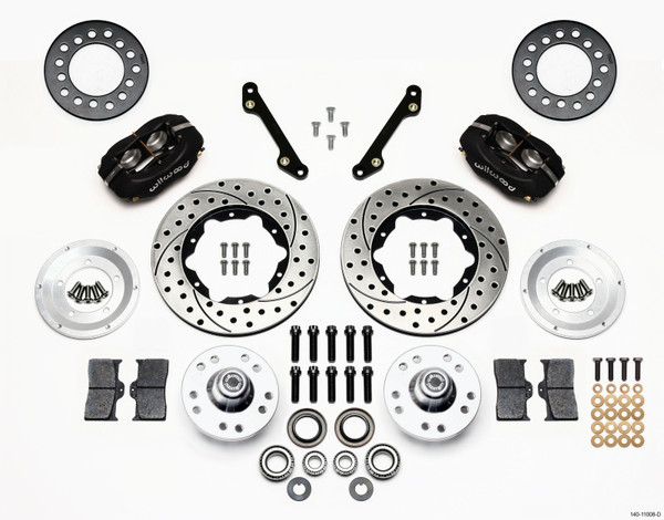 Wilwood Forged Dynalite Front Kit 11.00in Drilled 79-81 Camaro - 140-11008-D