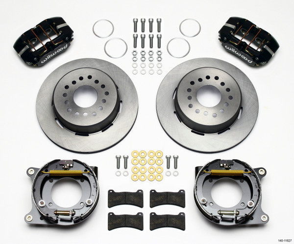 Wilwood Dynapro Low-Profile 11.00in P-Brake Kit Impala 59-64 / Corvette 57-62 - 140-11827