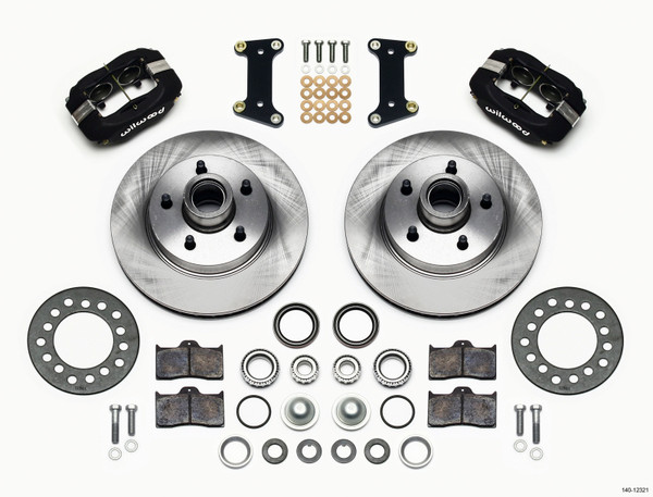 Wilwood Forged Dynalite Front Kit 11.88in 1 PC Rotor&Hub Buick 1941-1956 - 140-12321