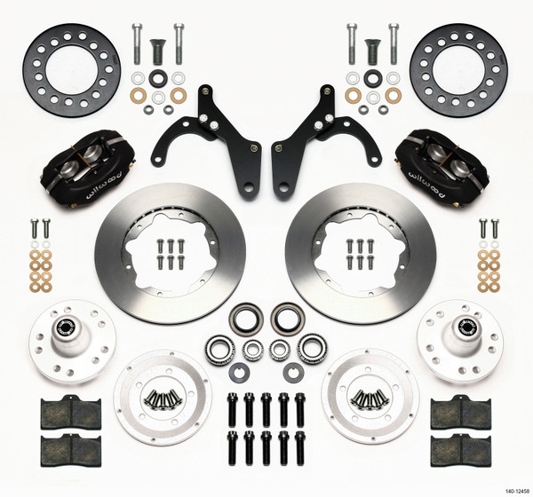 Wilwood Forged Dynalite Front Kit 11.00in 59-64 Chevy Impala / 63-64 Corvette - 140-12458