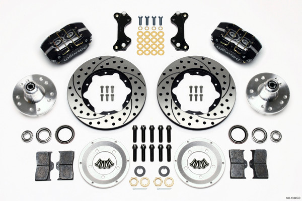Wilwood Dynapro Dust-Boot Front Kit 11.00in Drilled WWE ProSpindle - 140-13345-D