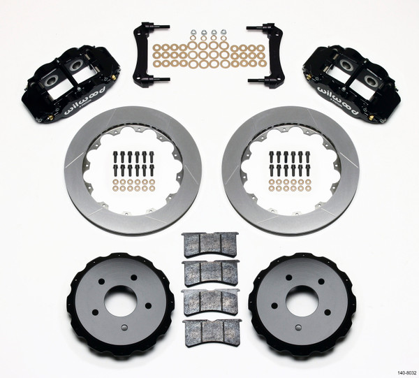 Wilwood Narrow Superlite 4R Rear Kit 12.88in 97-04 Corvette C5/Z06 - 140-8032